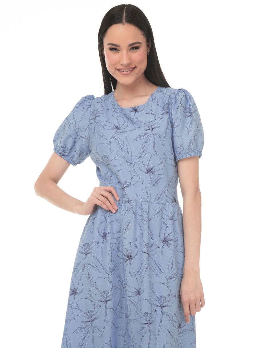 Vestido midi casual para mujer 3