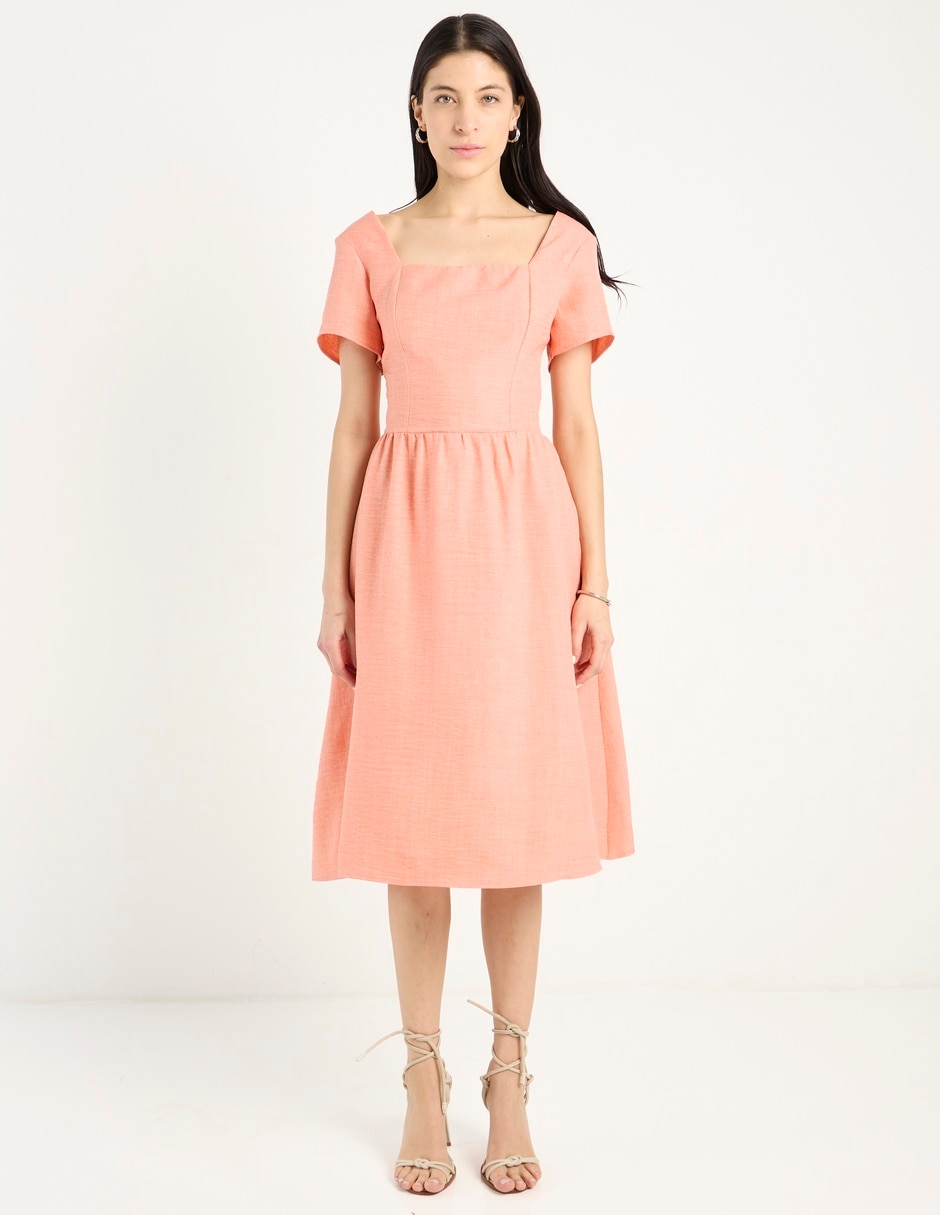 Vestido 3/4 casual para mujer