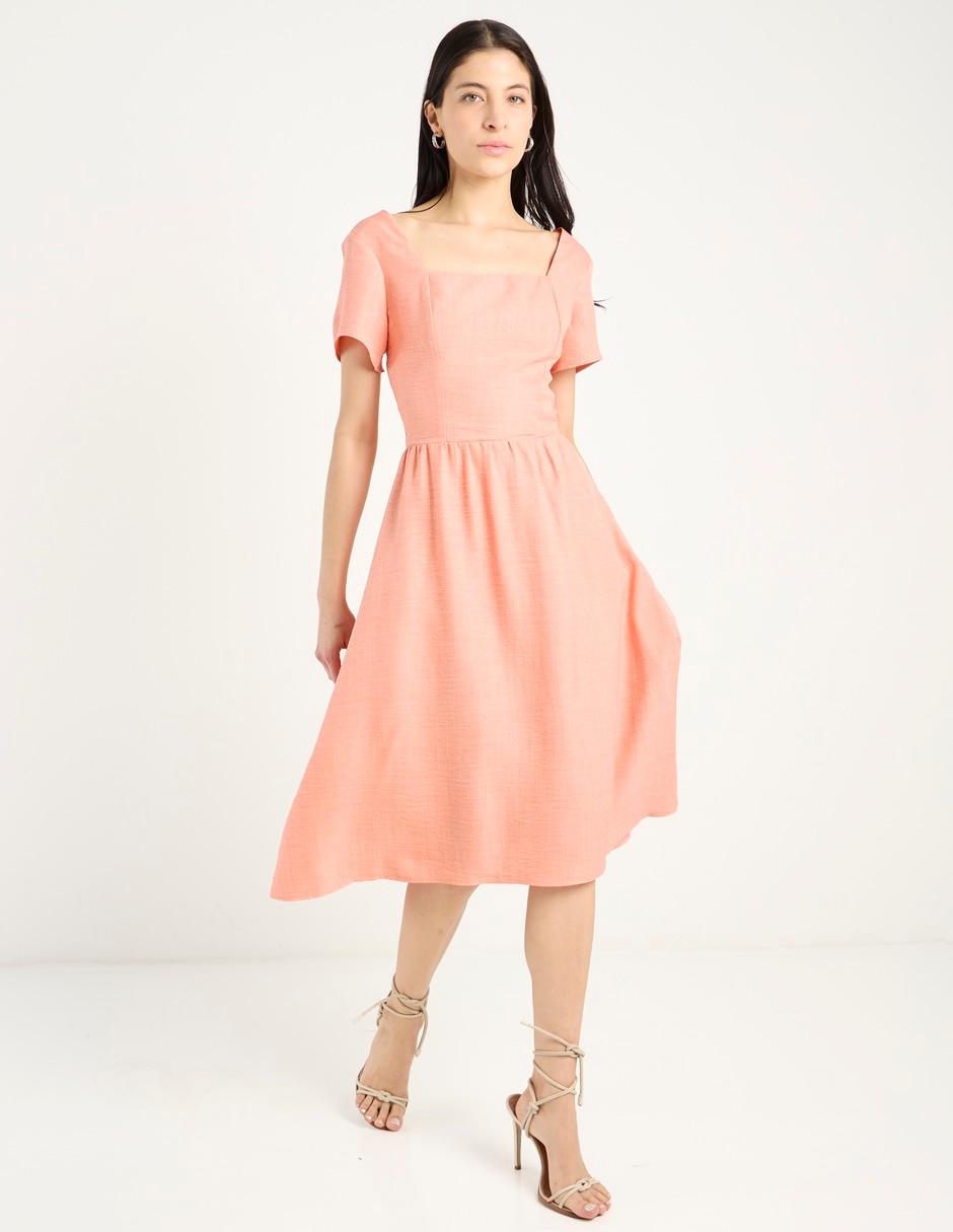 Vestido 3/4 casual para mujer 2