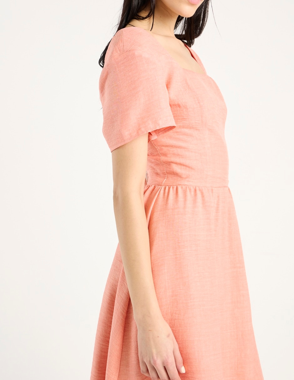 Vestido 3/4 casual para mujer 5