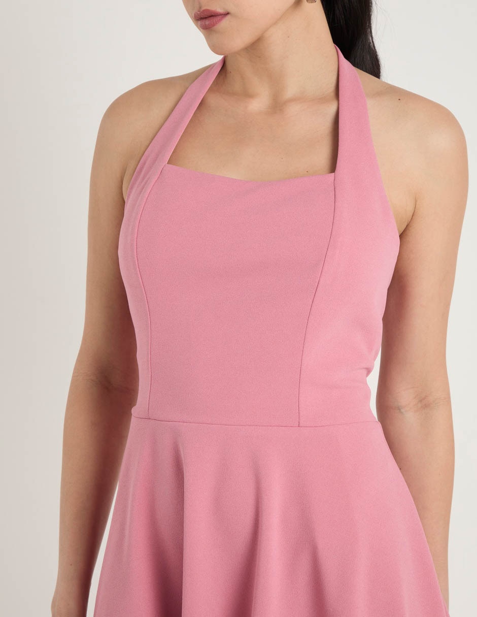 Vestido a la rodilla casual para mujer 4