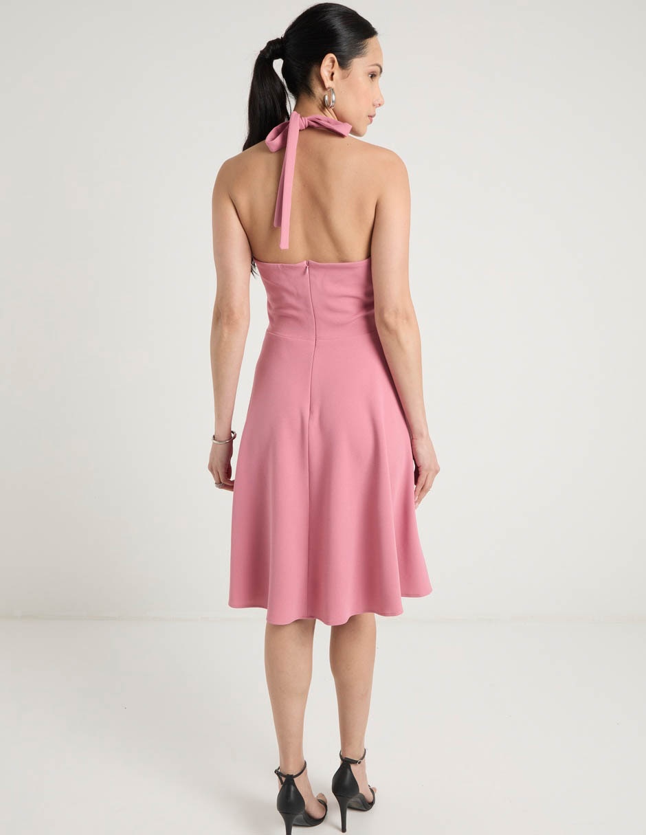 Vestido a la rodilla casual para mujer 6