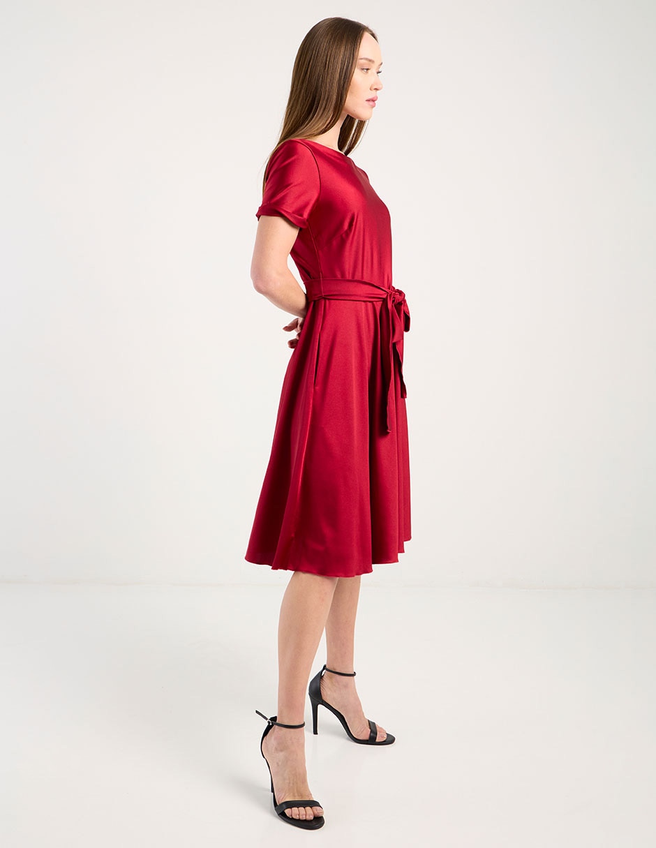Vestido a la rodilla casual para mujer 2