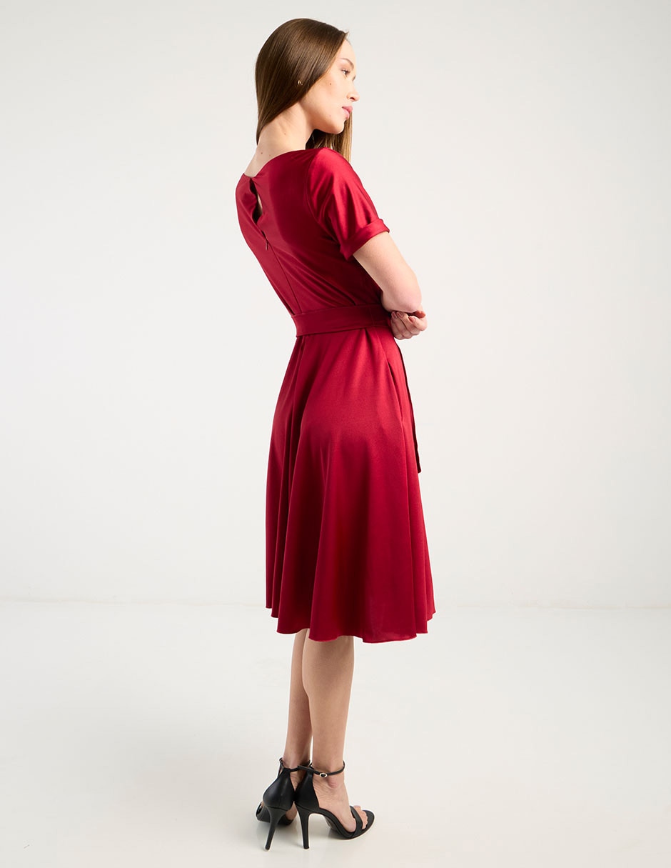 Vestido a la rodilla casual para mujer 3