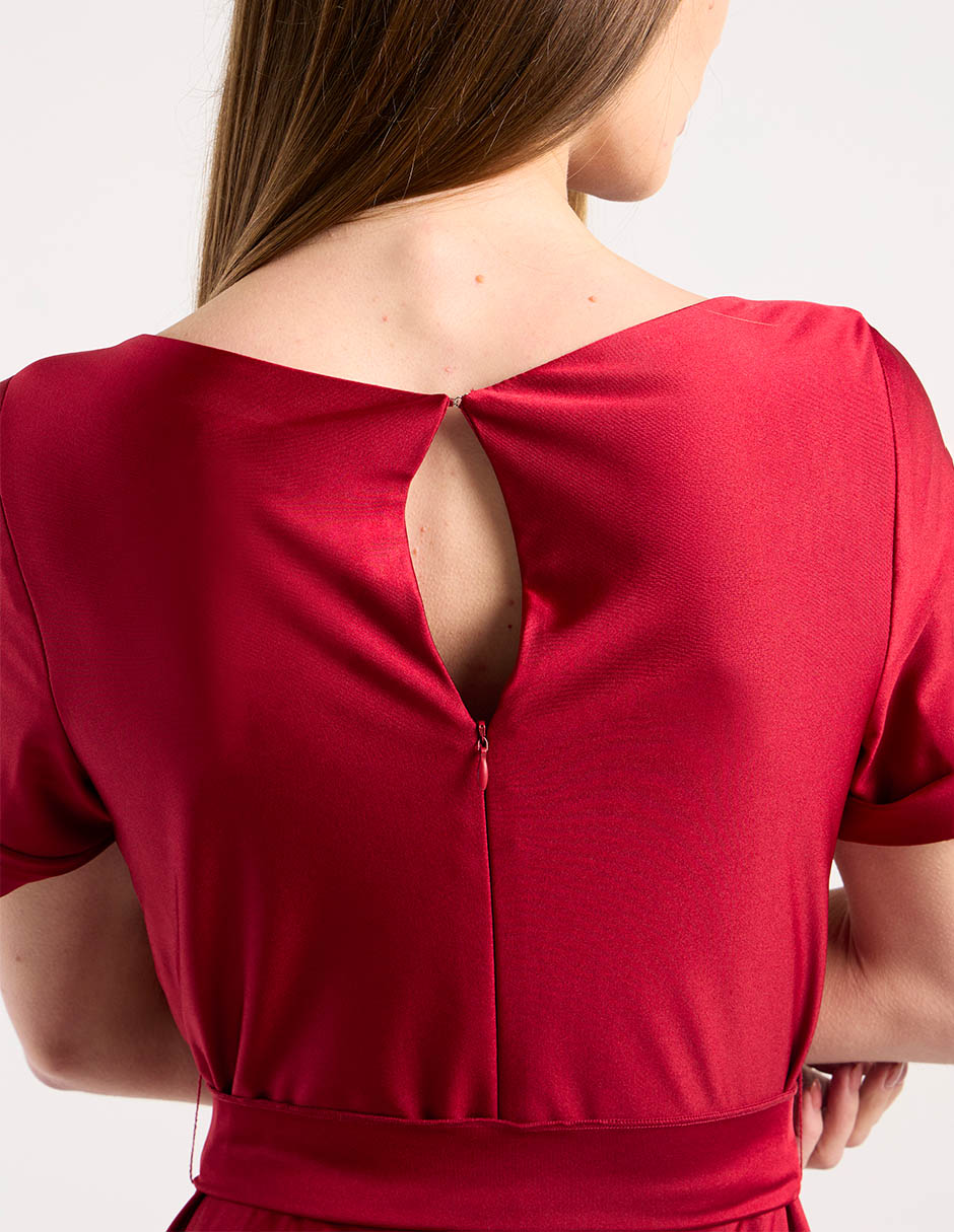 Vestido a la rodilla casual para mujer 5