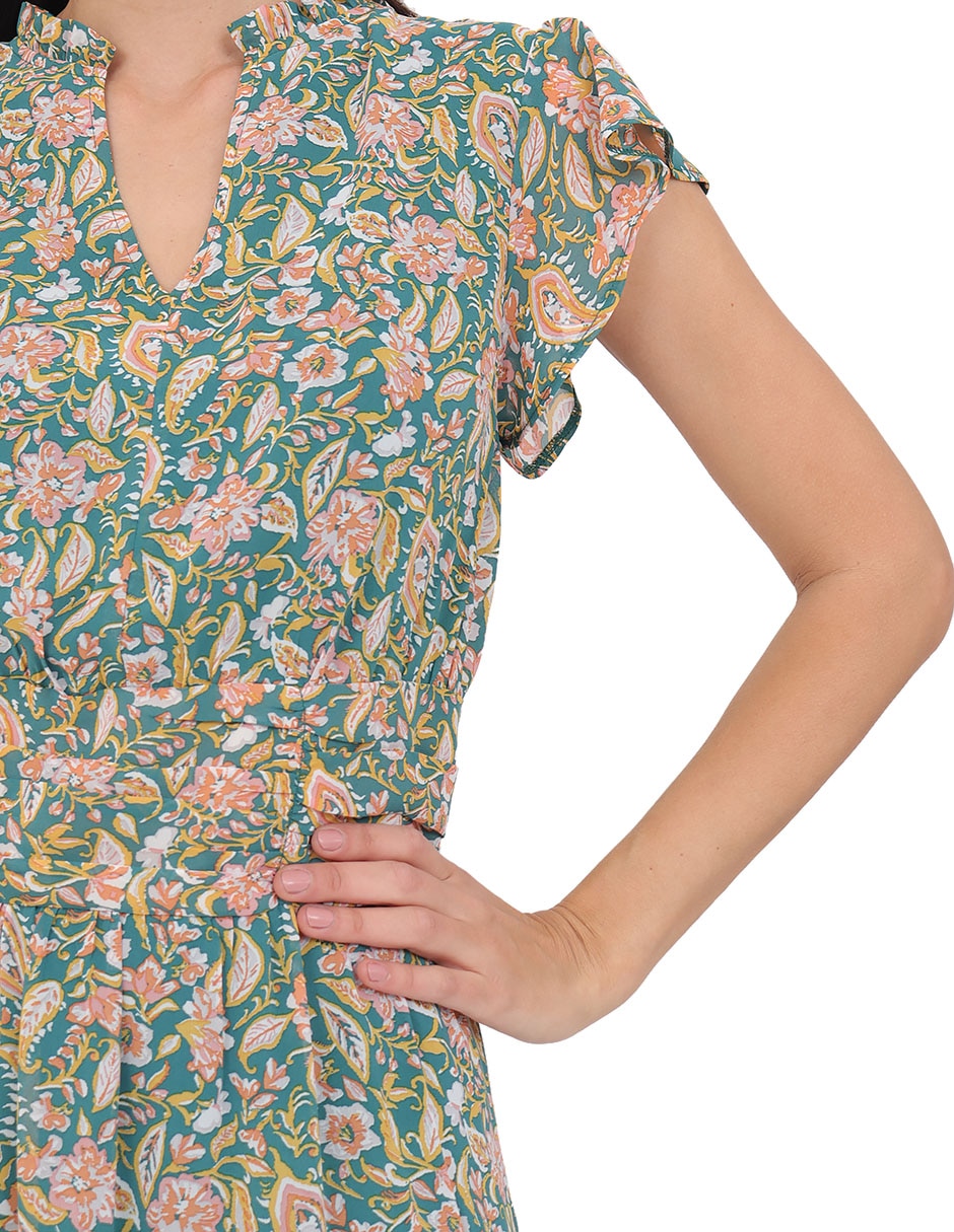 Vestido midi casual para mujer 4