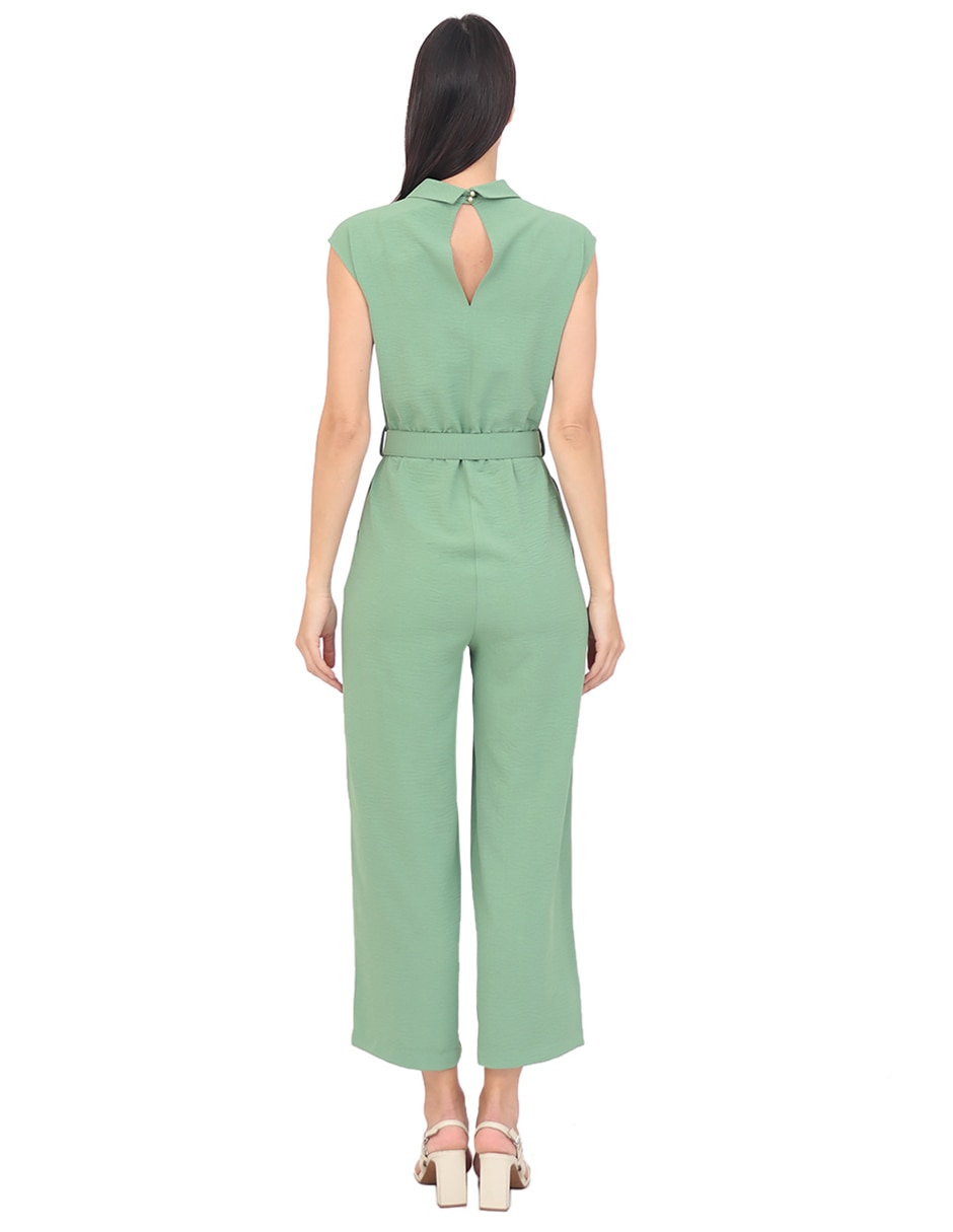 Jumpsuit formal estampado liso para mujer 2