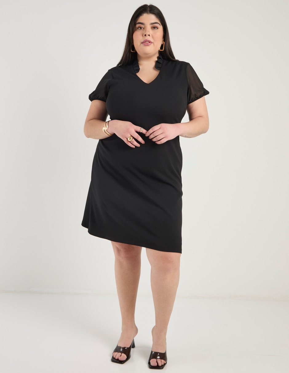 Vestido a la rodilla casual para mujer 3