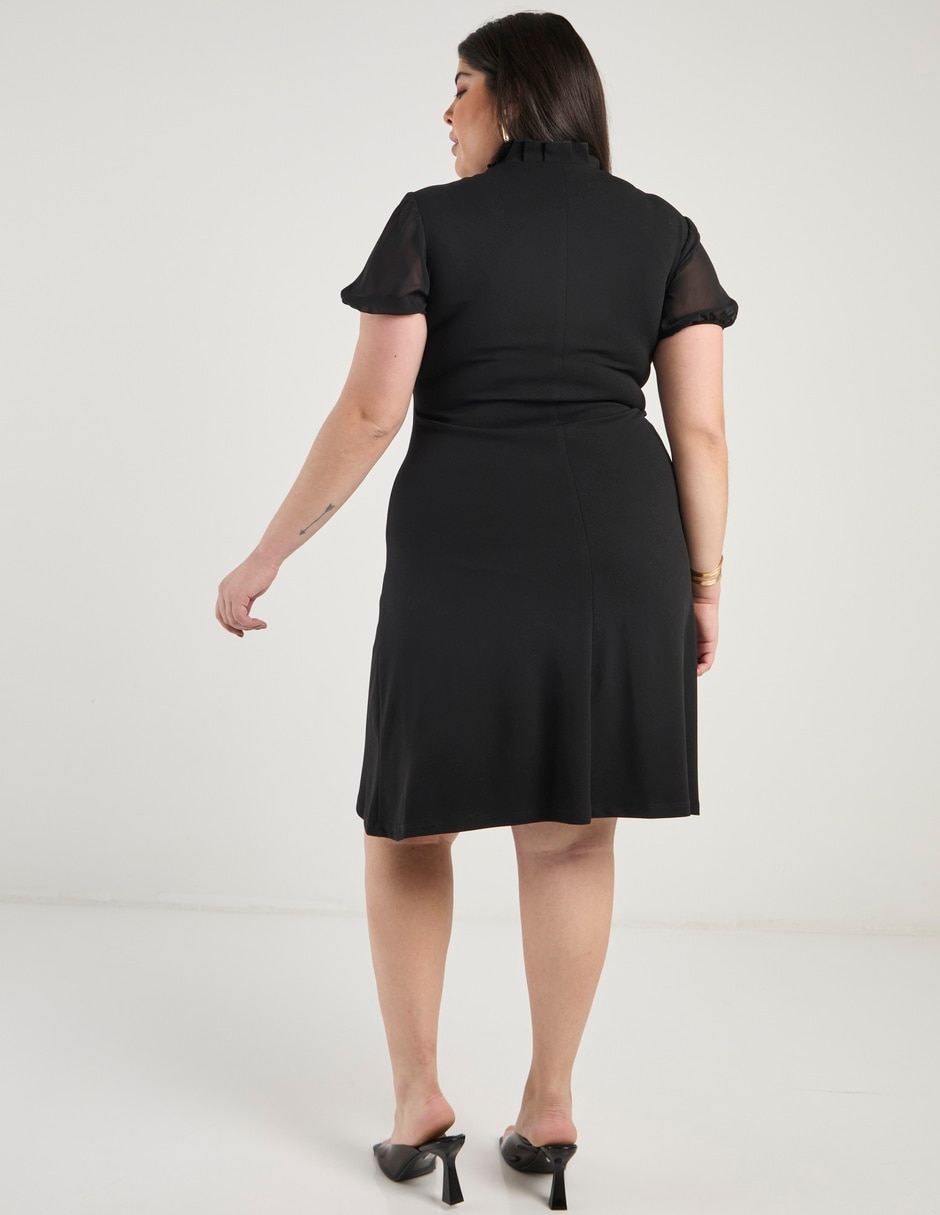 Vestido a la rodilla casual para mujer 6