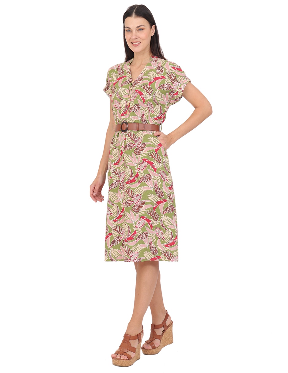 Vestido 3/4 casual para mujer 3