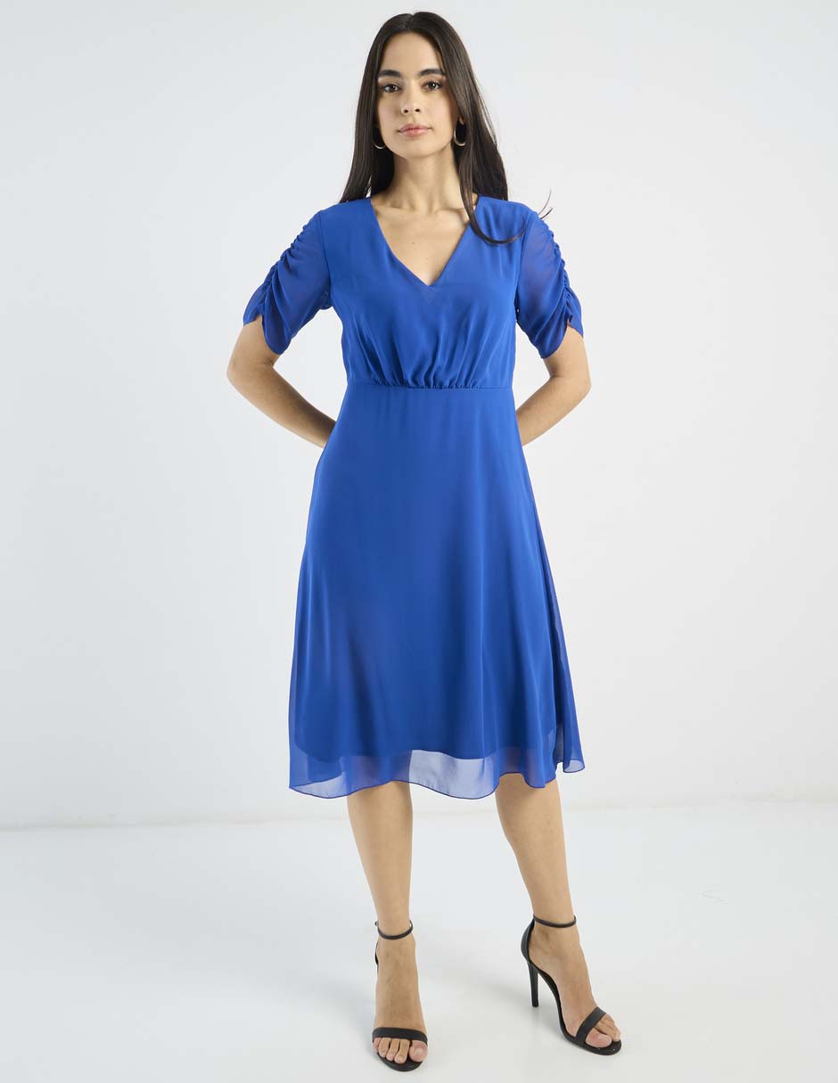 Vestido midi casual para mujer Vestido midi casual para mujer