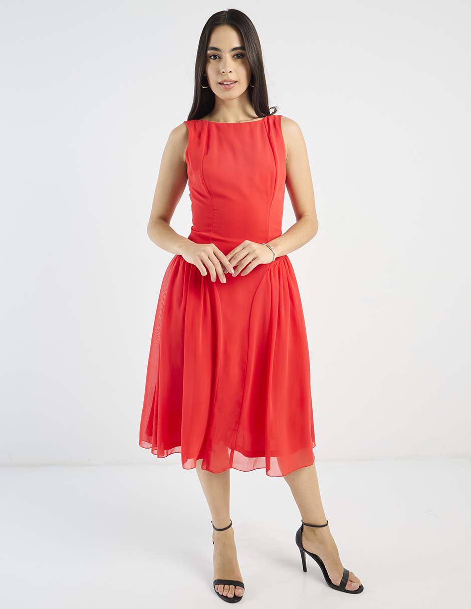 Vestido midi casual para mujer 2
