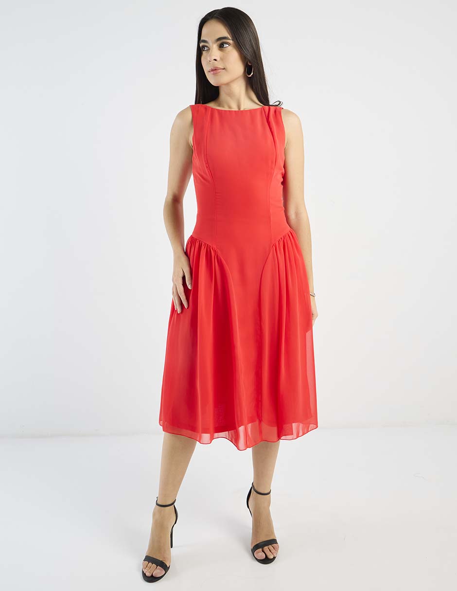 Vestido midi casual para mujer 3