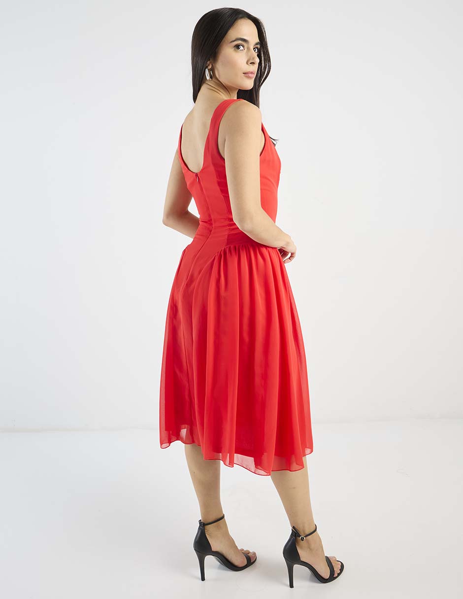 Vestido midi casual para mujer 6