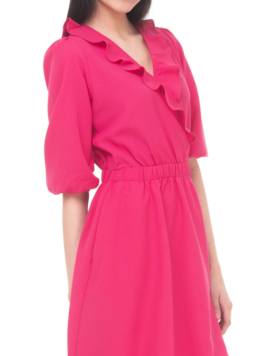 Vestido a la rodilla casual para mujer 4