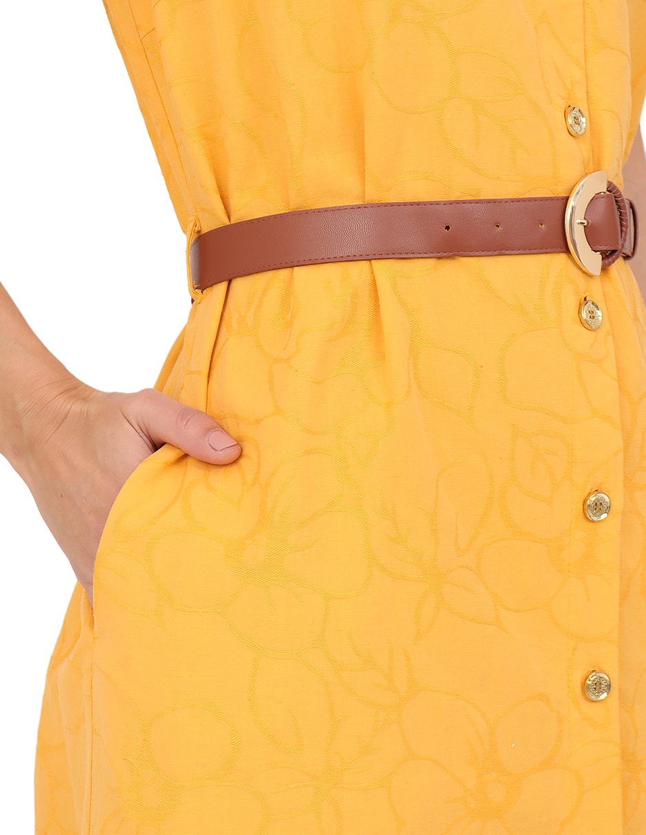 Vestido midi casual para mujer 4