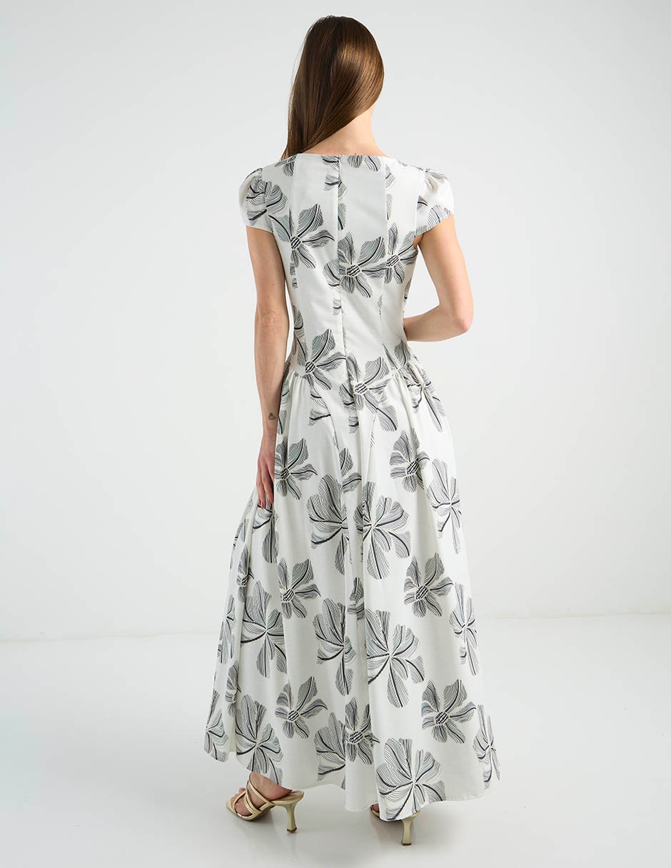 Vestido largo casual para mujer 6