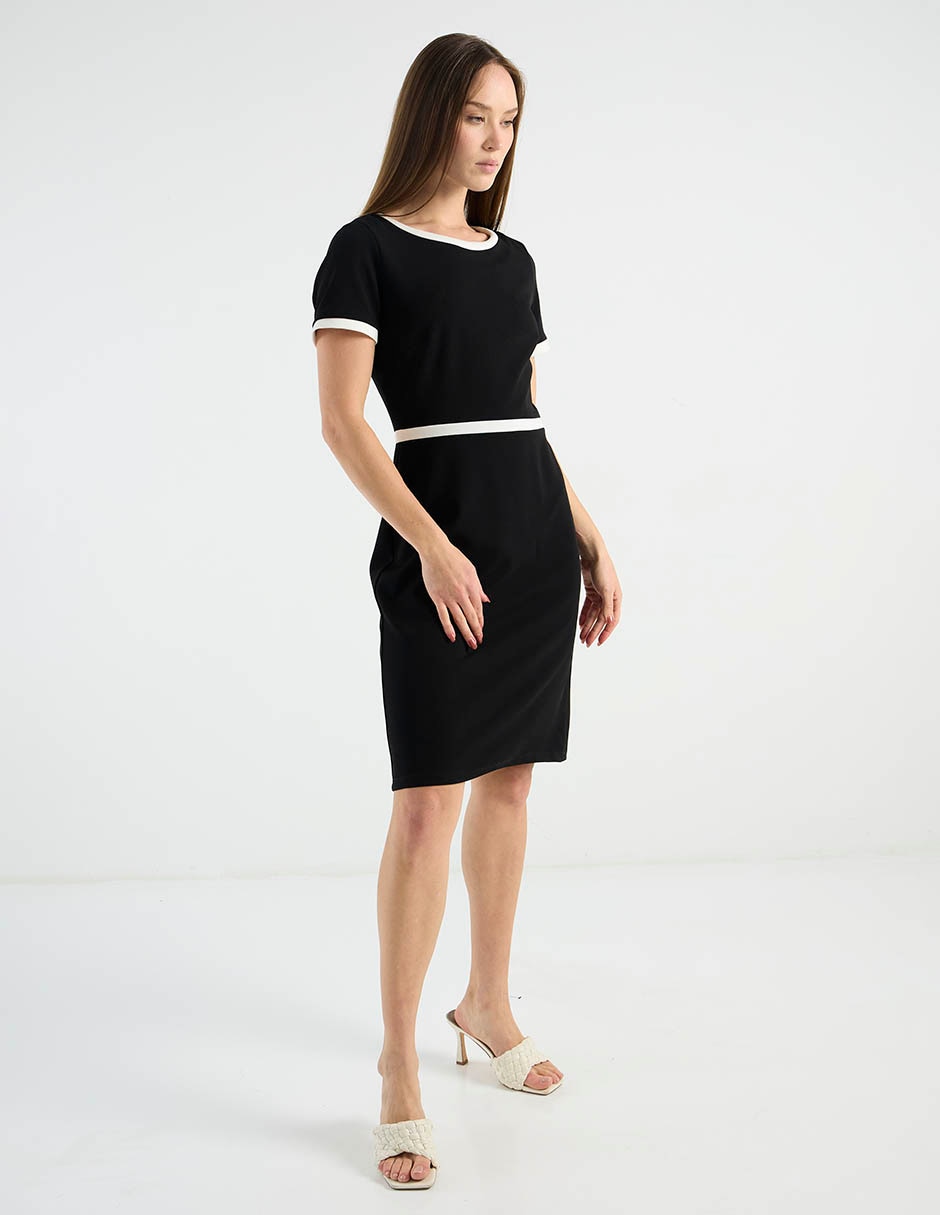 Vestido arriba de la rodilla formal para mujer 2