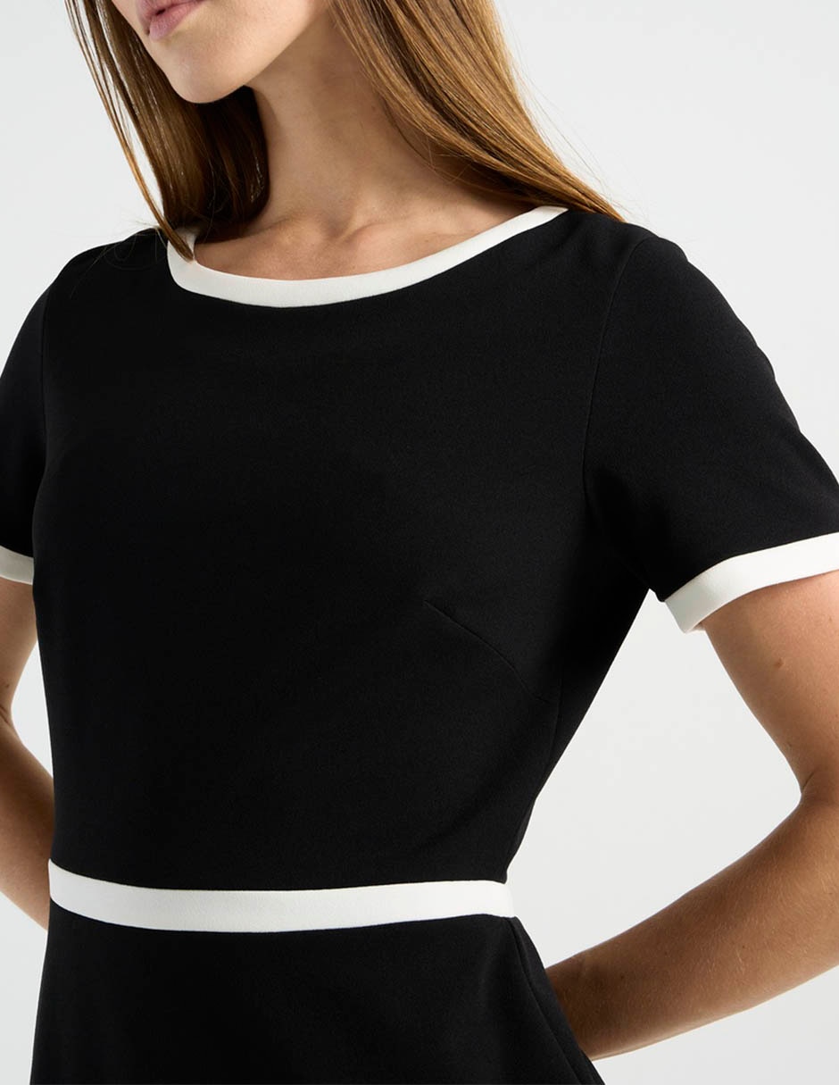 Vestido arriba de la rodilla formal para mujer 4