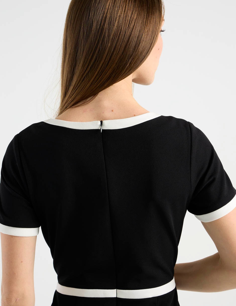 Vestido arriba de la rodilla formal para mujer 5