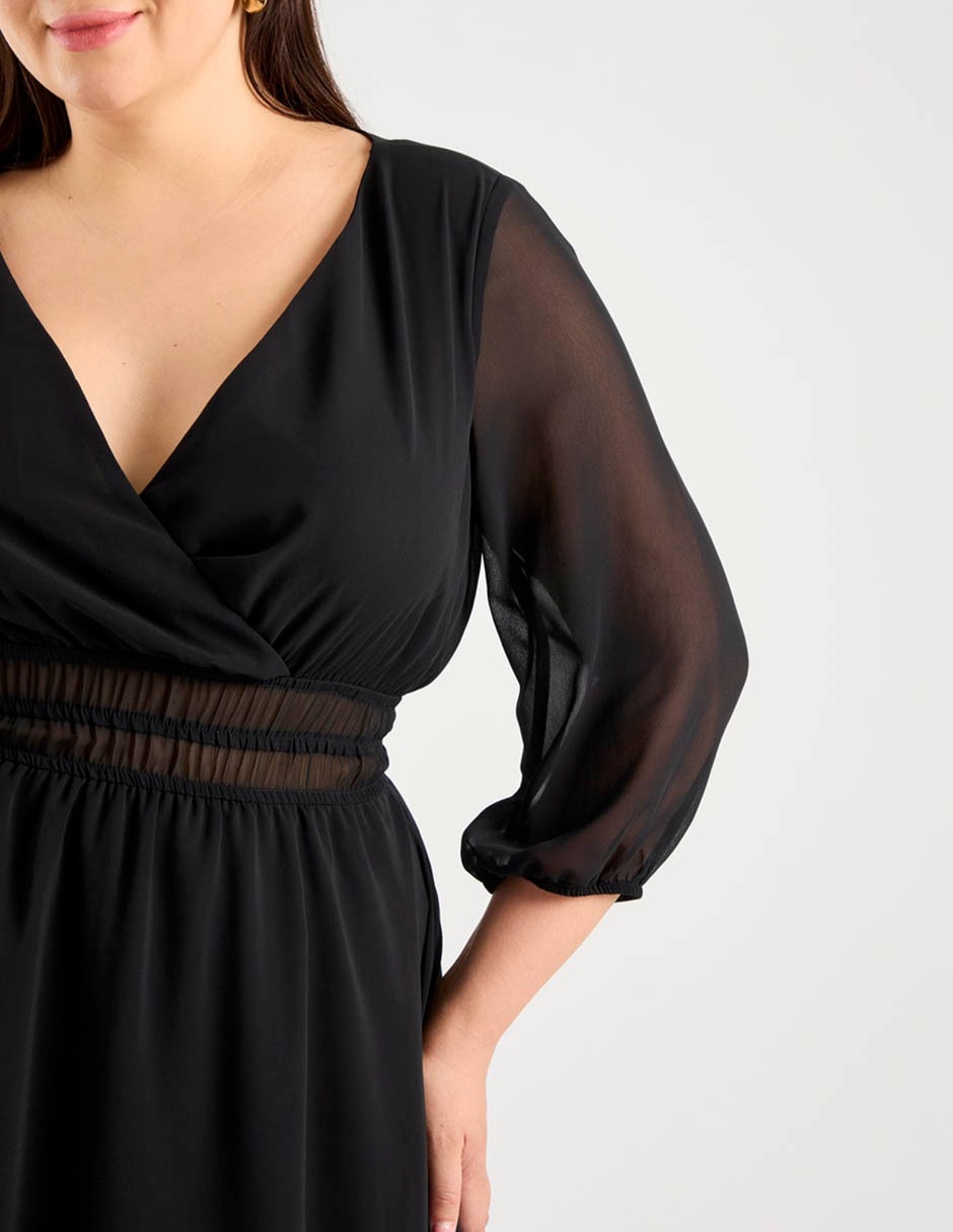Vestido midi casual para mujer 4