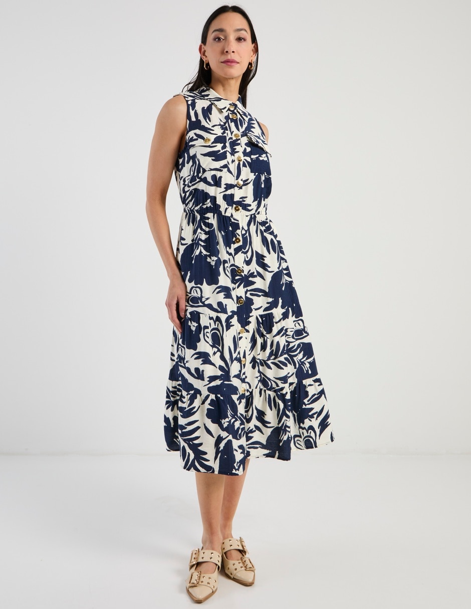 Vestido midi casual para mujer 2