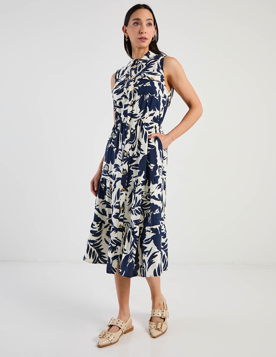 Vestido midi casual para mujer 3