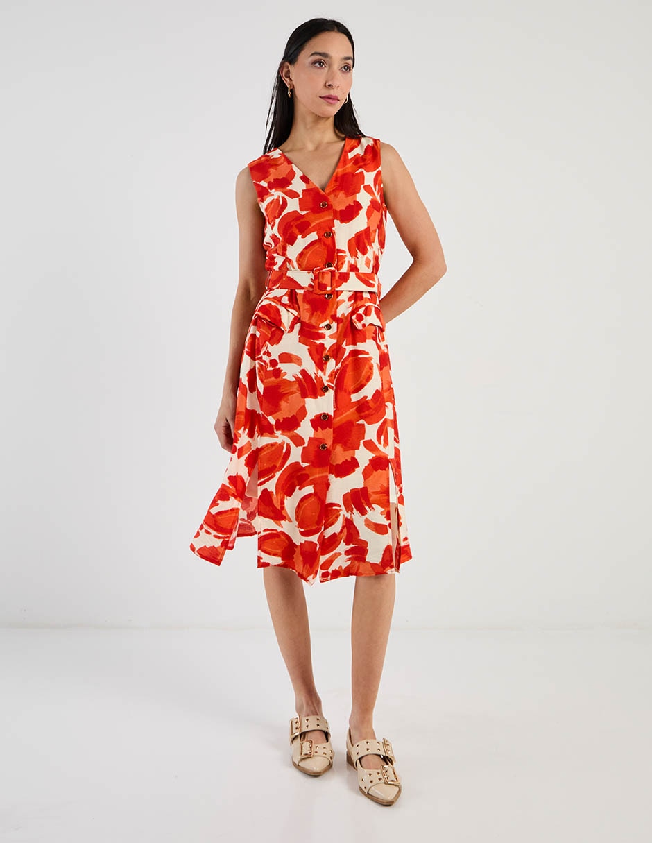 Vestido 3/4 casual para mujer 2