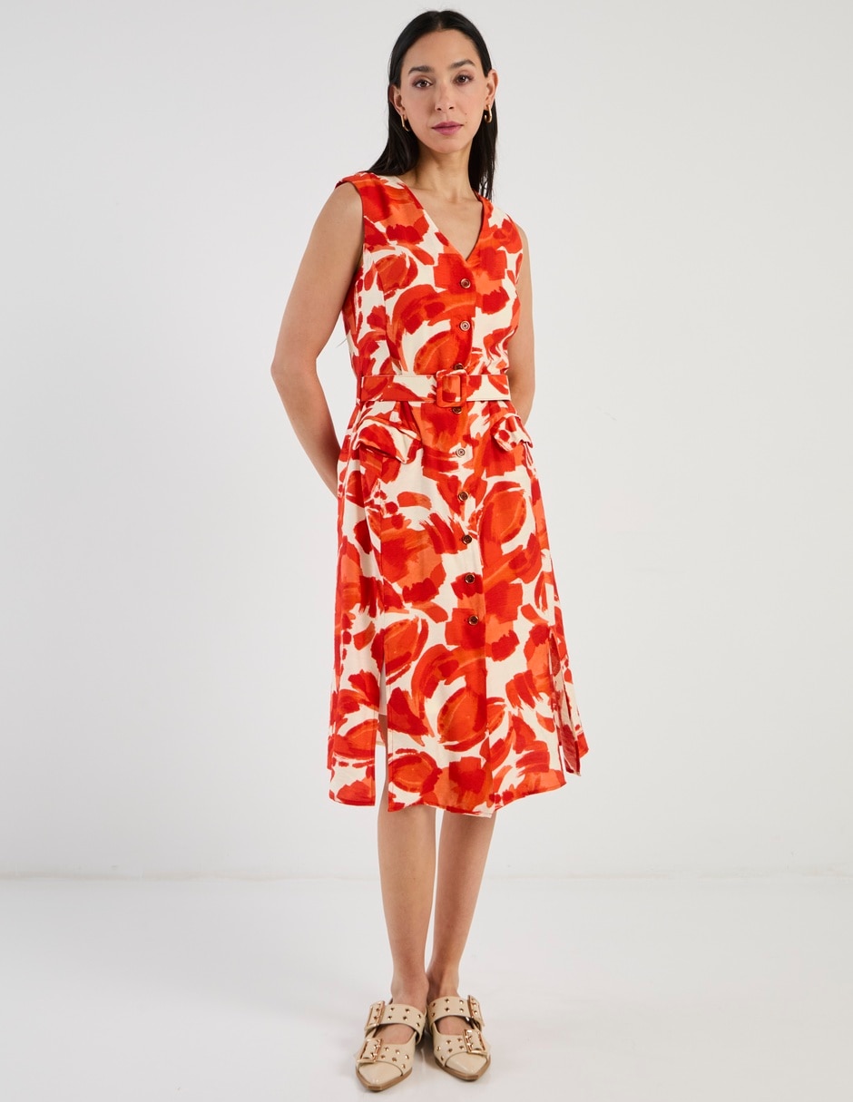 Vestido 3/4 casual para mujer 3
