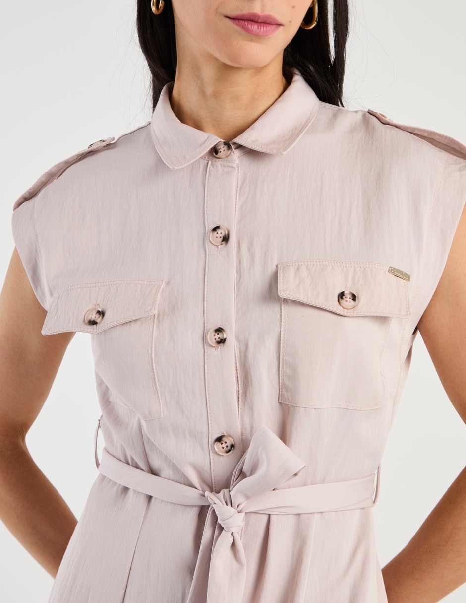 Vestido midi casual para mujer 4