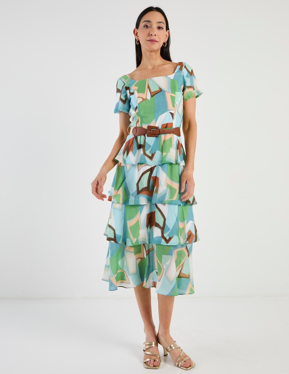 Vestido midi casual para mujer 3