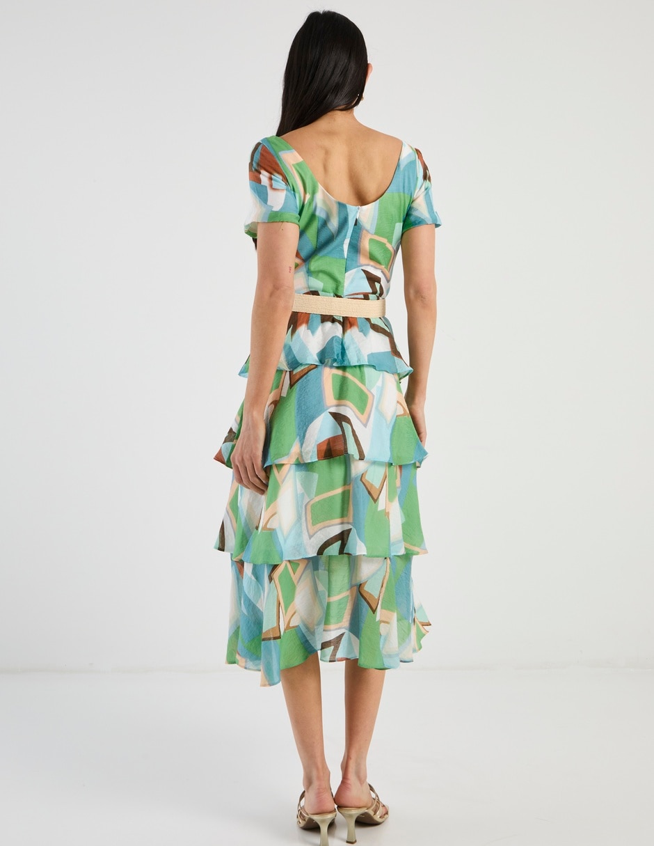 Vestido midi casual para mujer 6