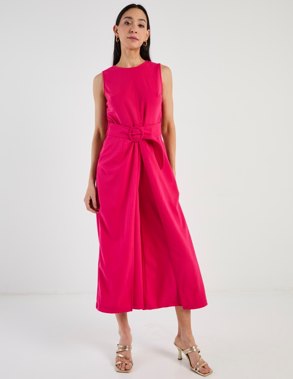 Jumpsuit estampado liso para mujer