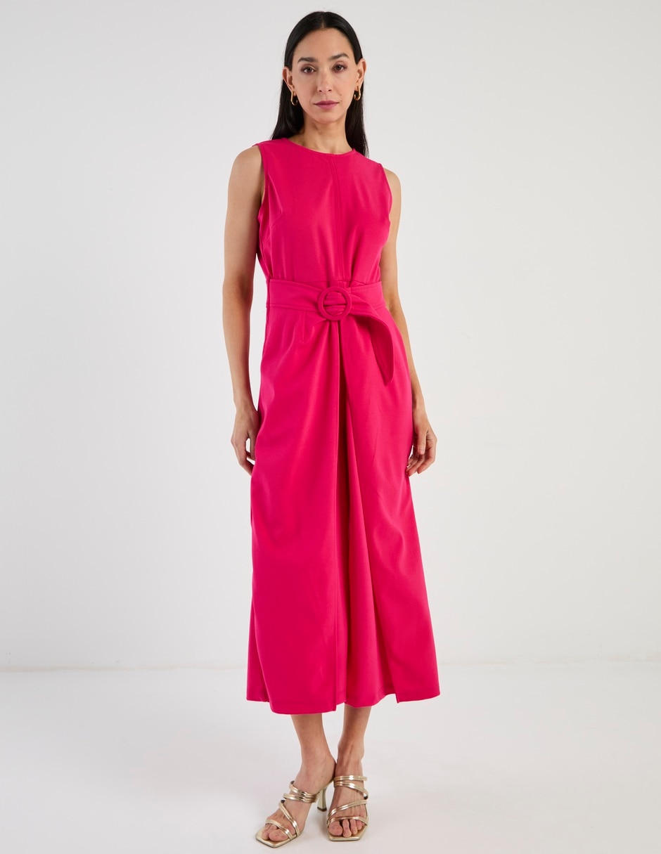 Jumpsuit estampado liso para mujer 2