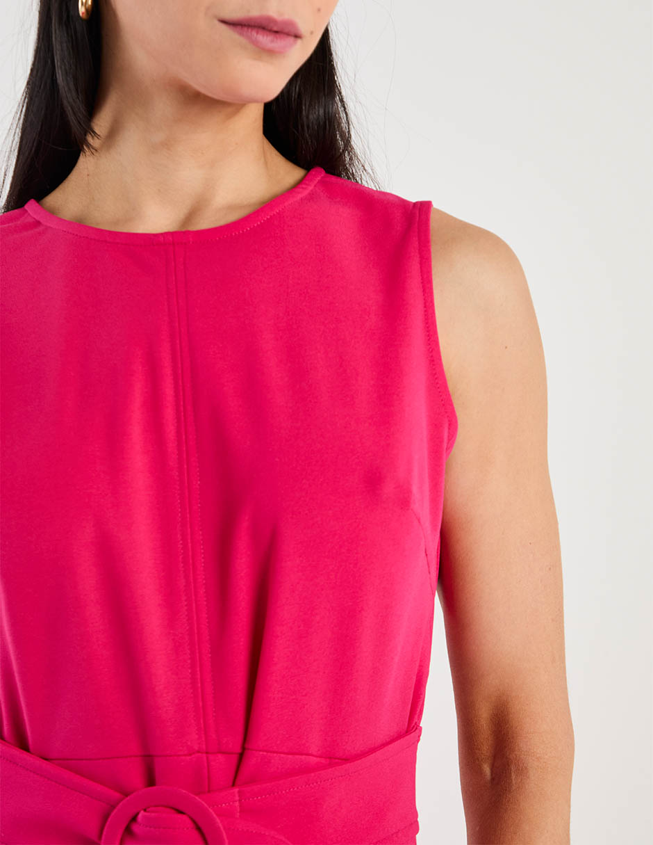 Jumpsuit estampado liso para mujer 4