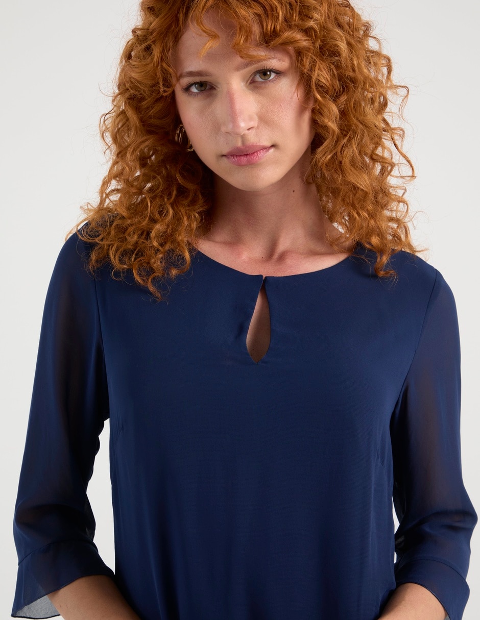 Vestido 3/4 casual para mujer 4