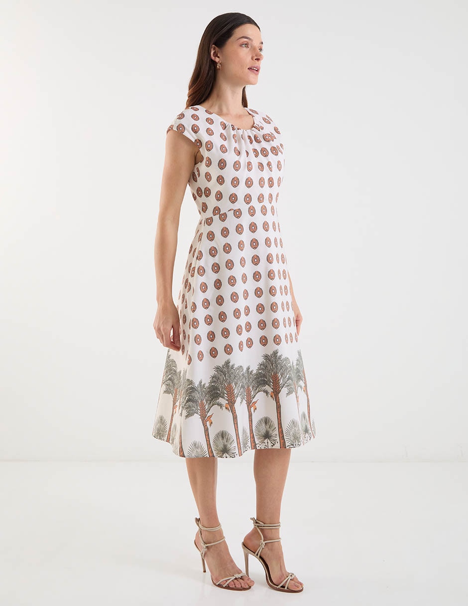 Vestido midi casual para mujer 2