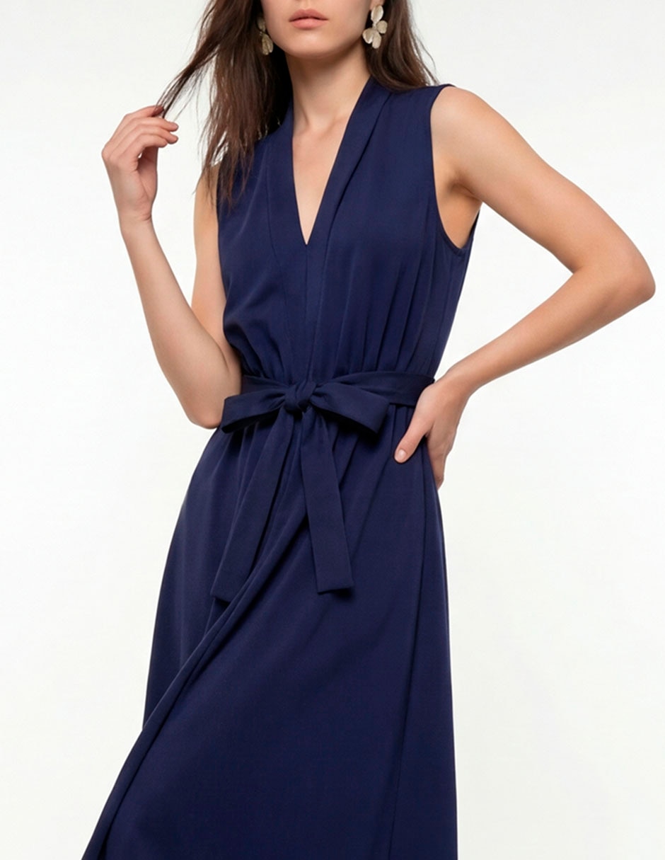 Vestido midi casual para mujer 4