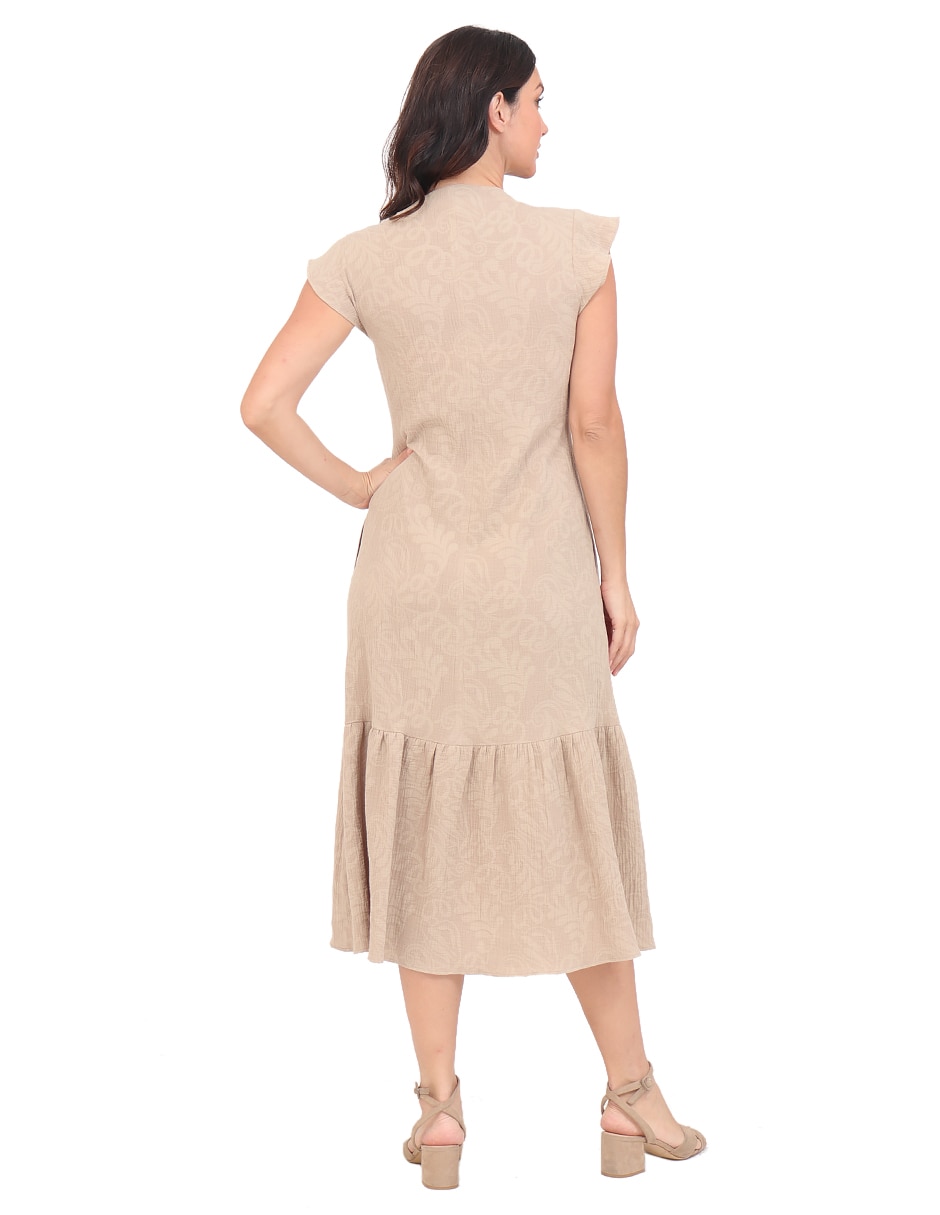 Vestido midi casual para mujer 2