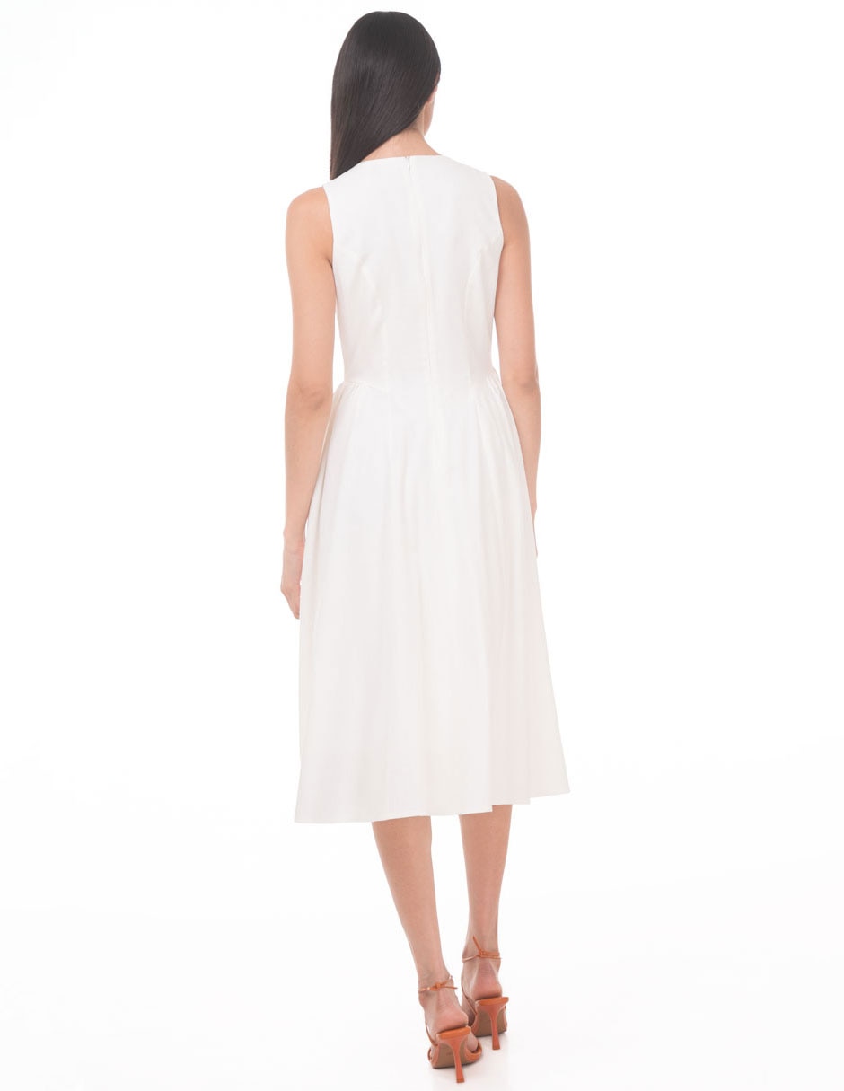 Vestido midi casual para mujer 2