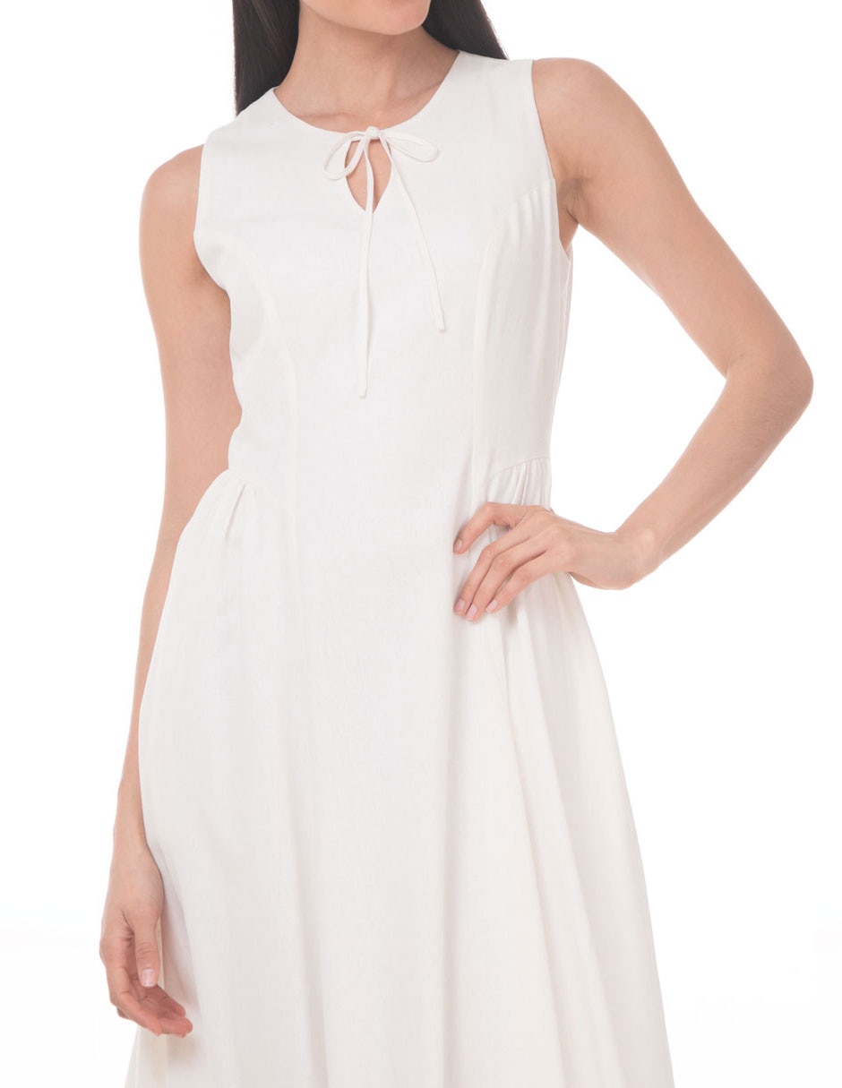 Vestido midi casual para mujer 4