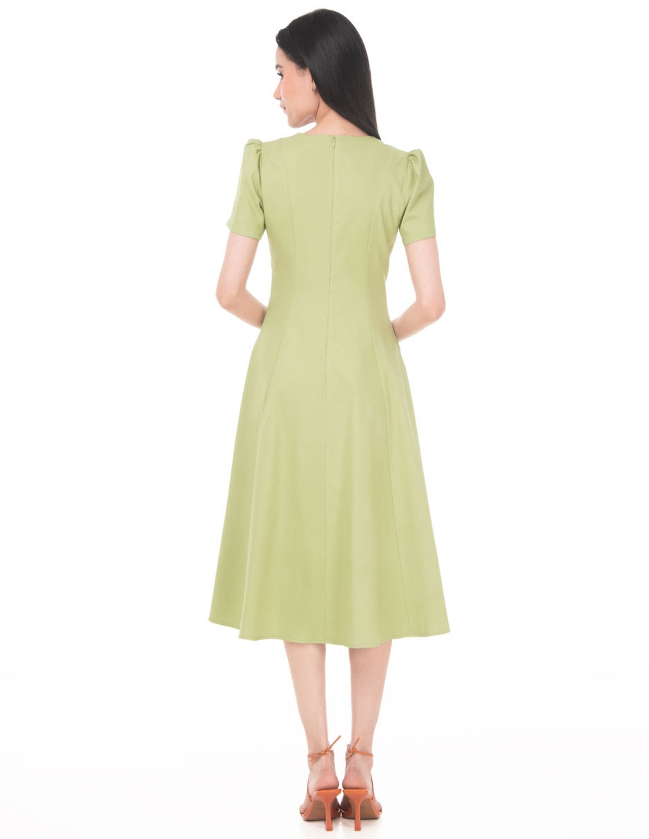 Vestido midi casual para mujer 2