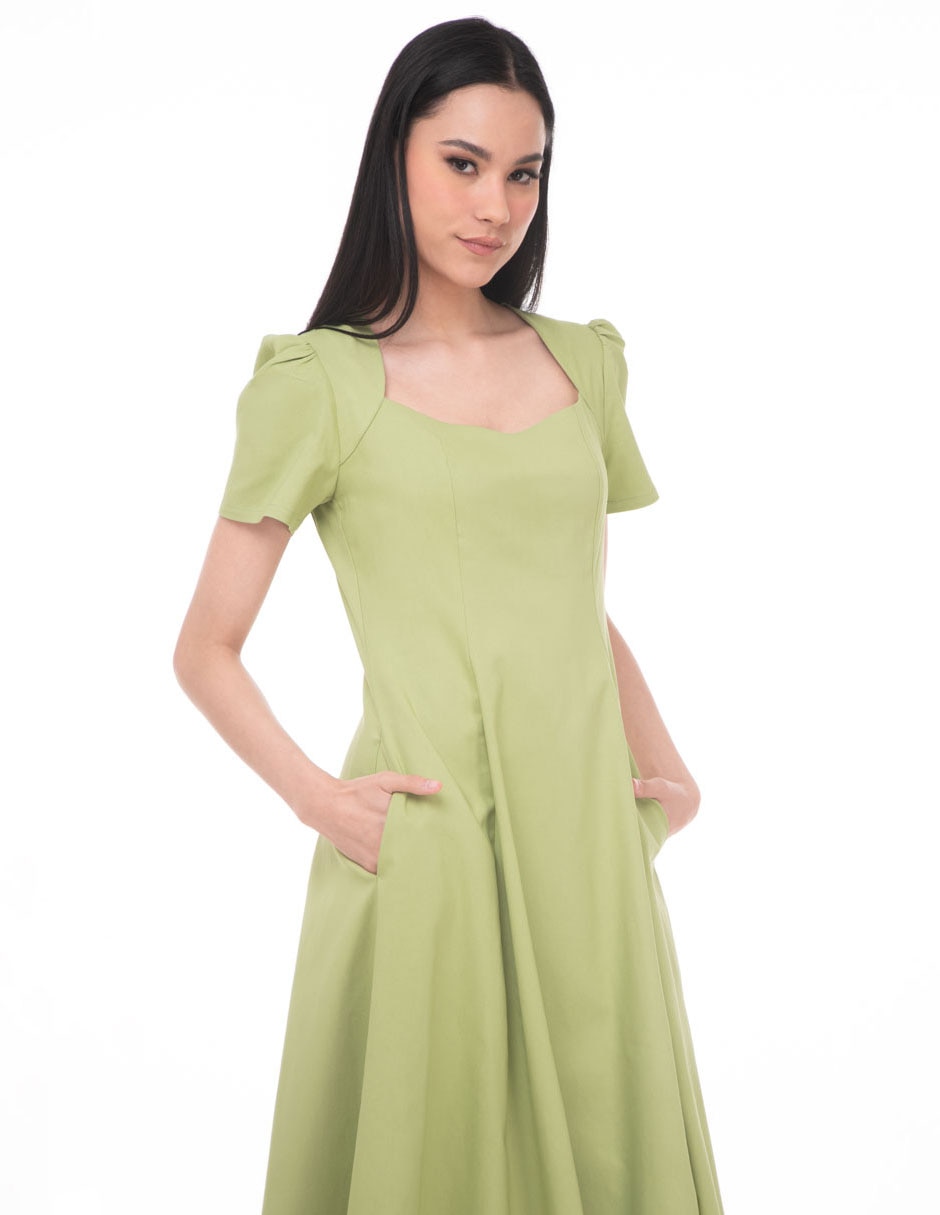 Vestido midi casual para mujer 3