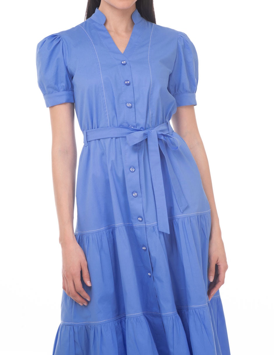 Vestido midi casual para mujer 4