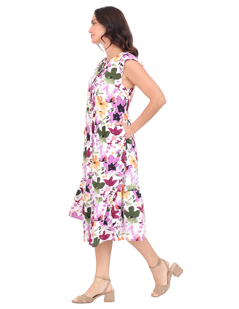 Vestido midi casual para mujer 3