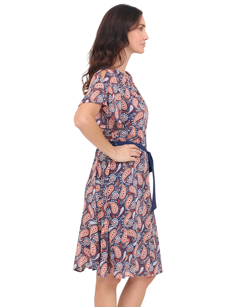 Vestido a la rodilla casual para mujer 3