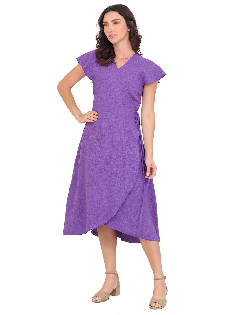 Vestido midi casual para mujer Vestido midi casual para mujer