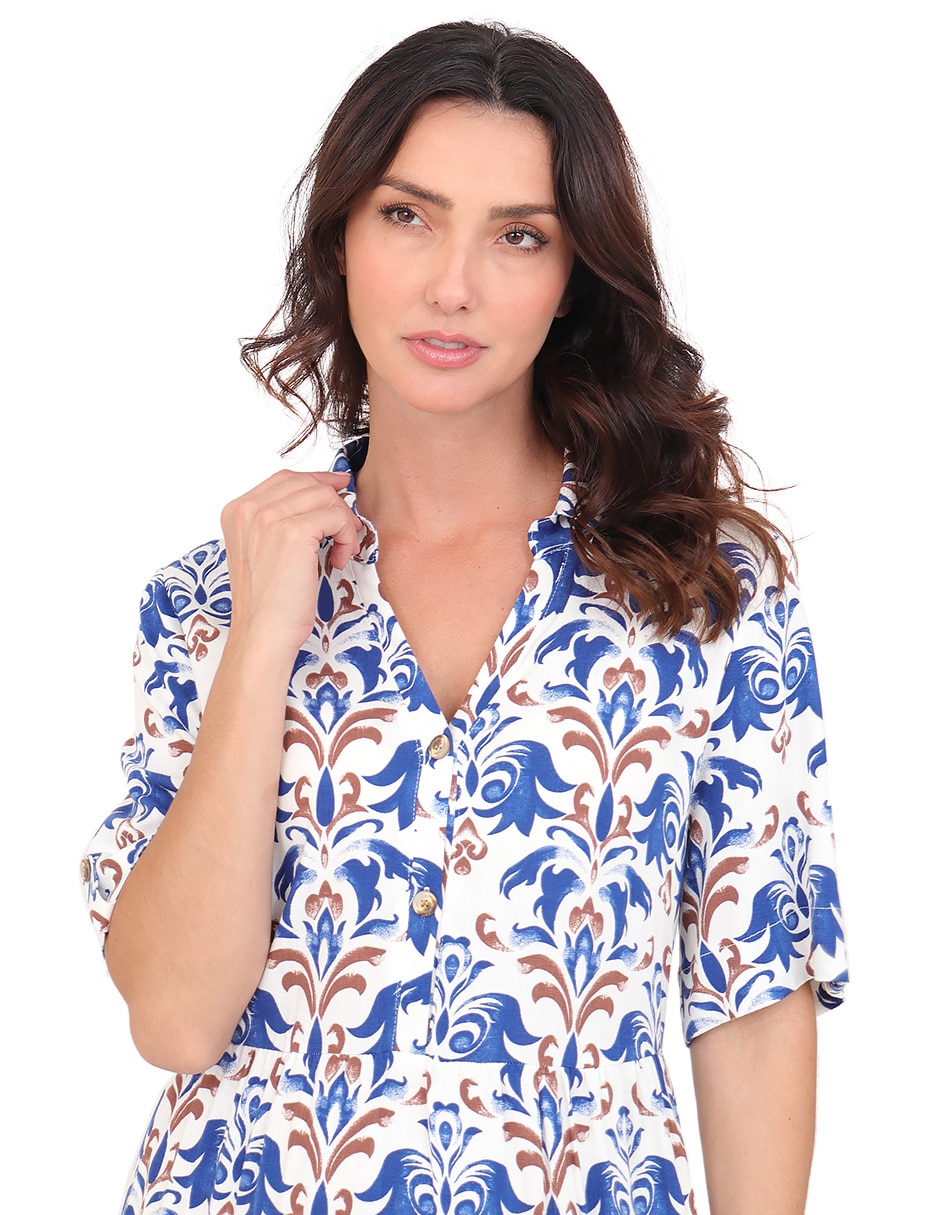 Vestido largo casual para mujer 5
