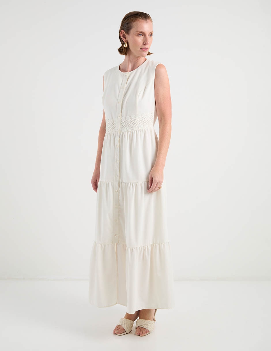 Vestido largo casual para mujer 2