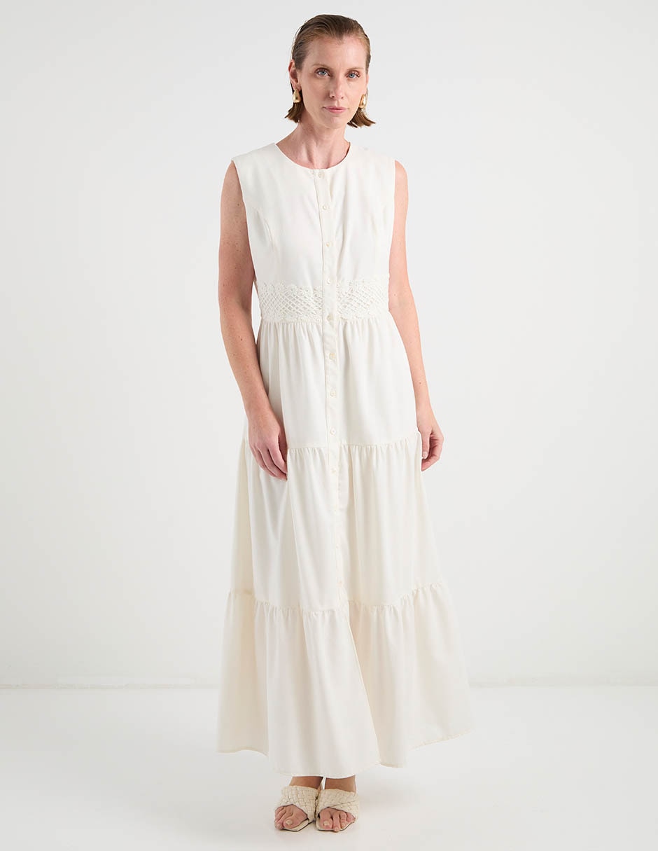Vestido largo casual para mujer 3